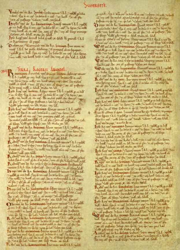 Great Domesday Book 1086 part 1