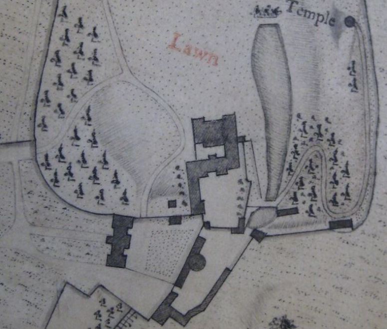 1771 Estate Map by William Day. 