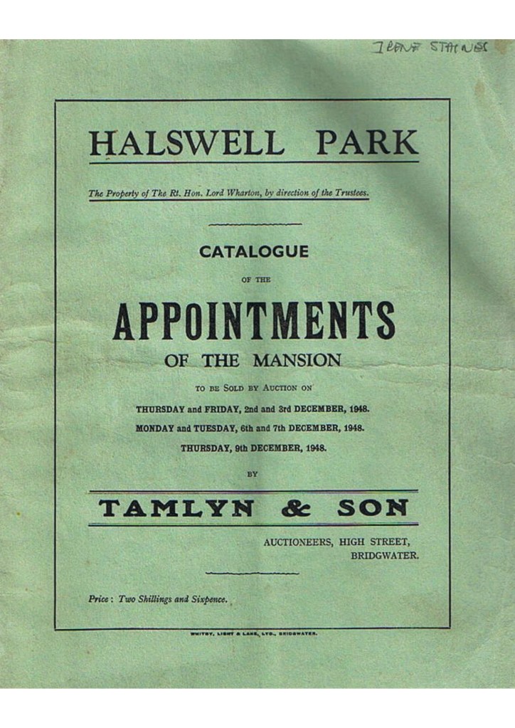 1948 Sales Catalogue