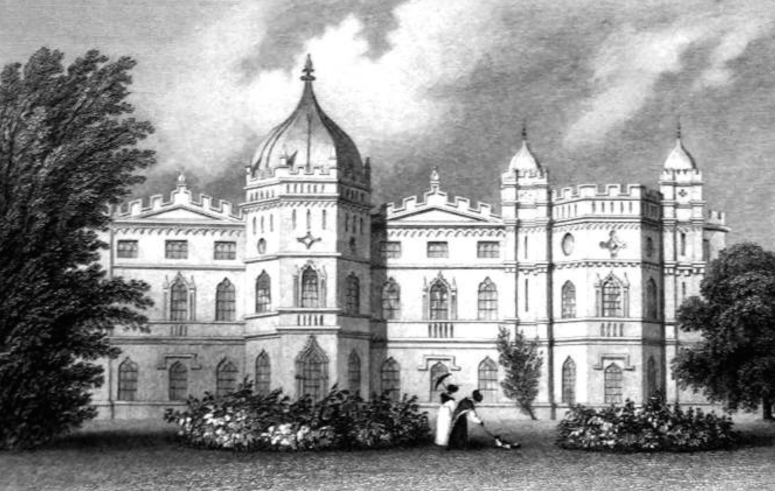 Tong Castle, demolished in 1954.