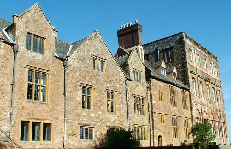 The same view with the addition of the dormer windows above the Great Hall and Solar.