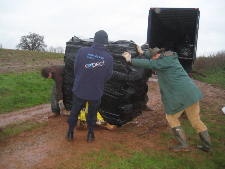 20 years after Simon Bonvoisin (far right) wrote his comprehensive study of the Halswell Estate and Mill Wood he finally gets the chance to put his back into its restoration. 