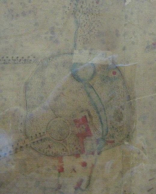 Jacob de Wilstar’s map of Halswell, 1756. 